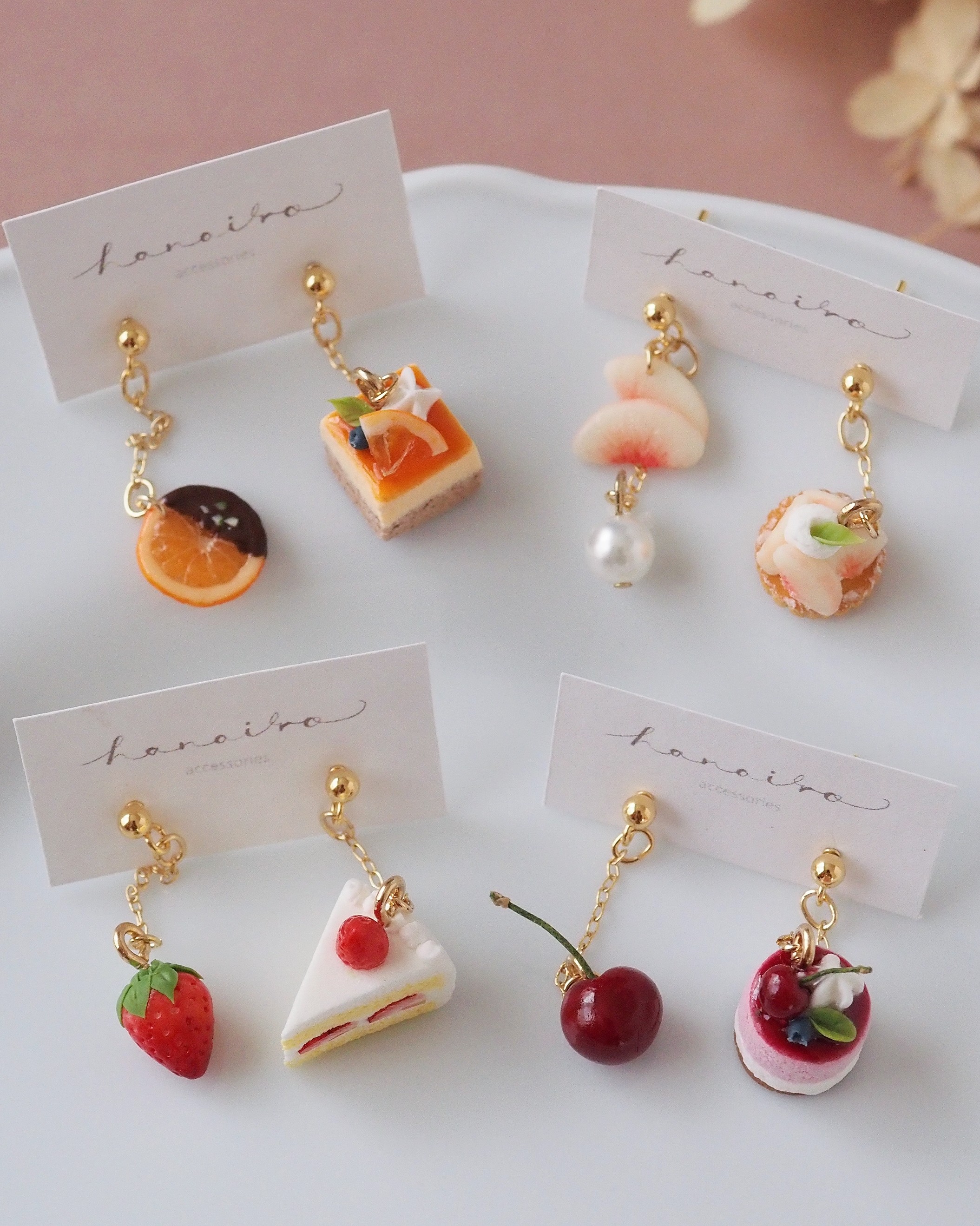 ミニチュアスイーツアクセサリー作品