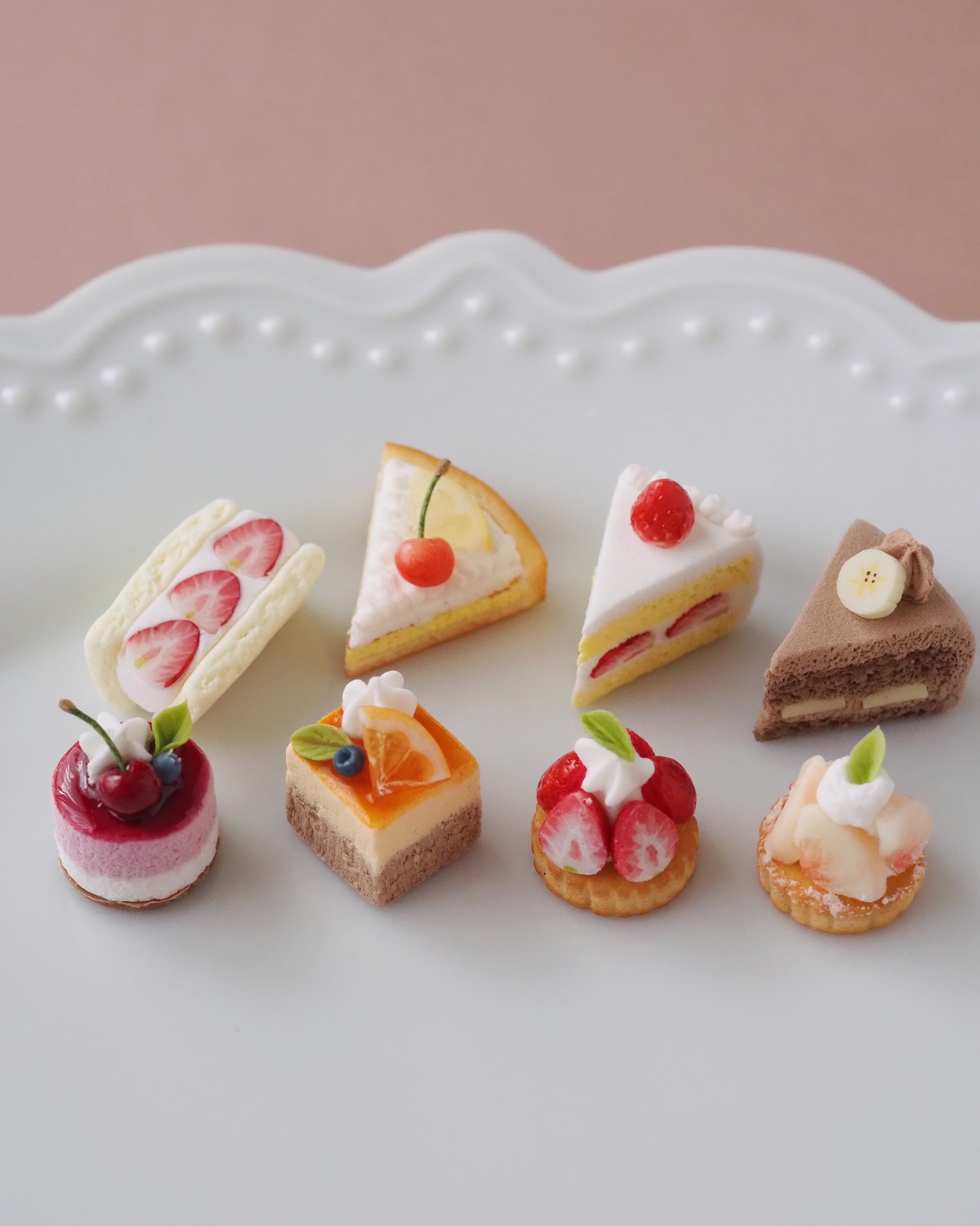 hanairoのミニチュアスイーツ作品